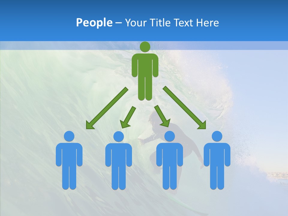 Liquid Motion Tube PowerPoint Template