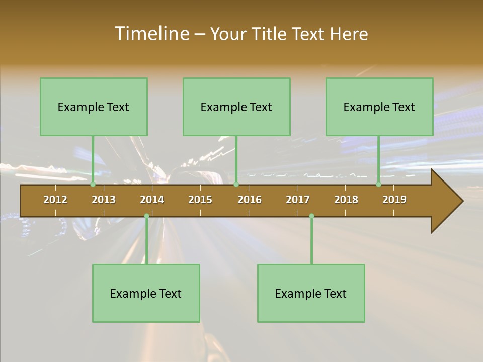 Background Urban Traffic PowerPoint Template