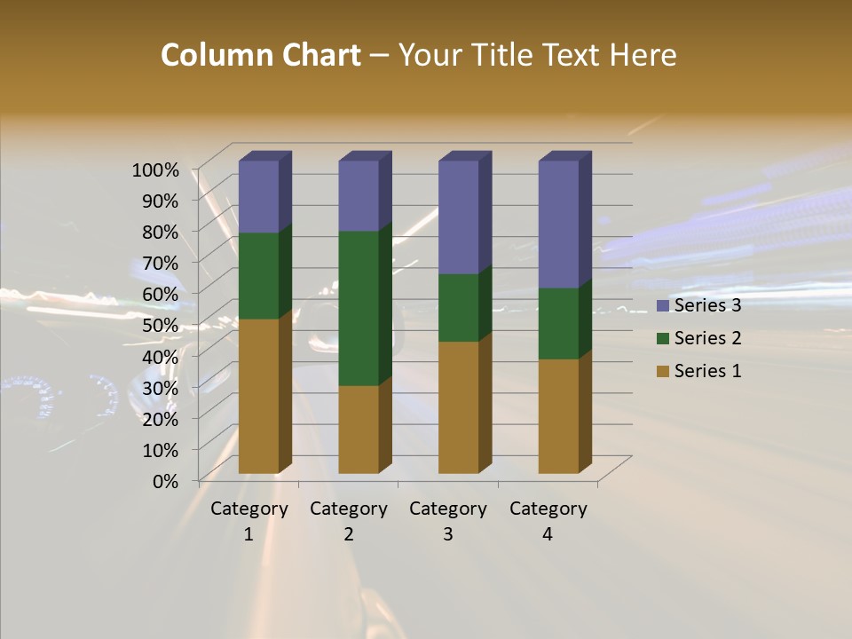 Background Urban Traffic PowerPoint Template