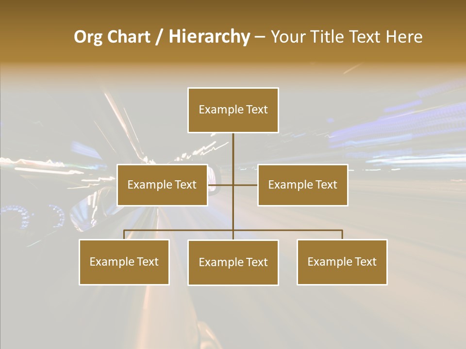 Background Urban Traffic PowerPoint Template