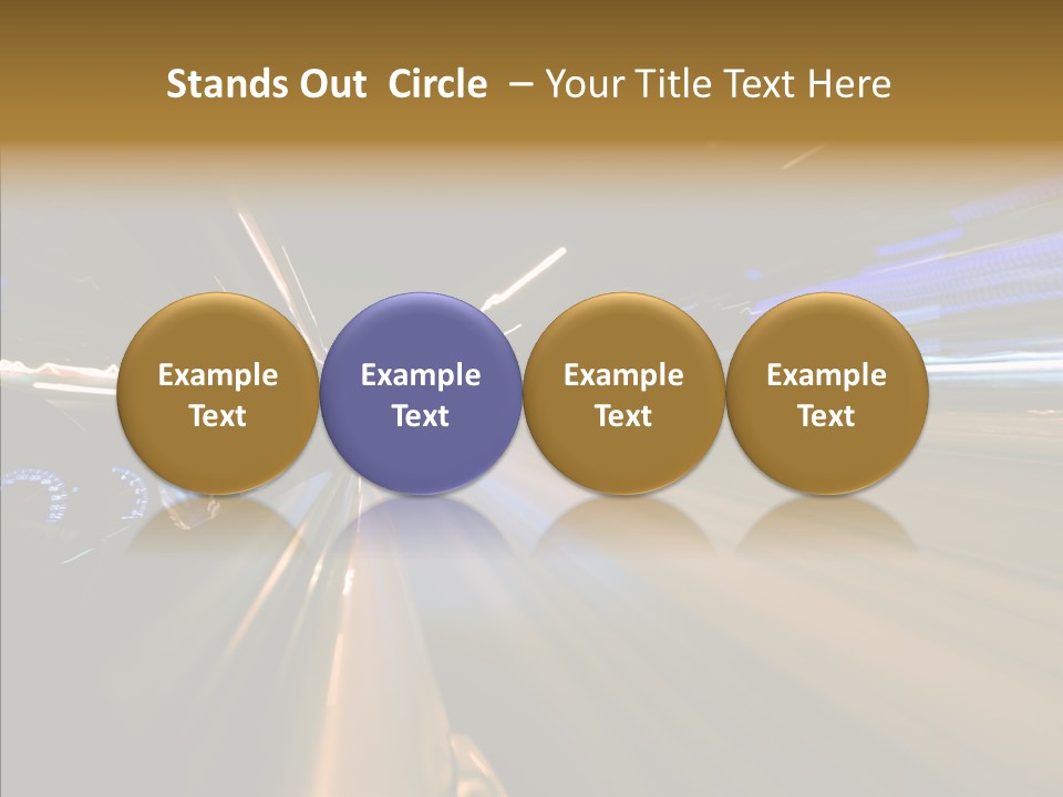 Background Urban Traffic PowerPoint Template