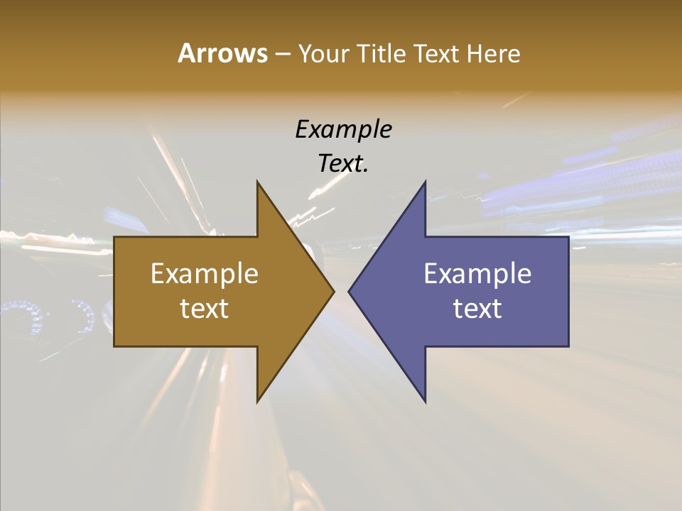 Background Urban Traffic PowerPoint Template