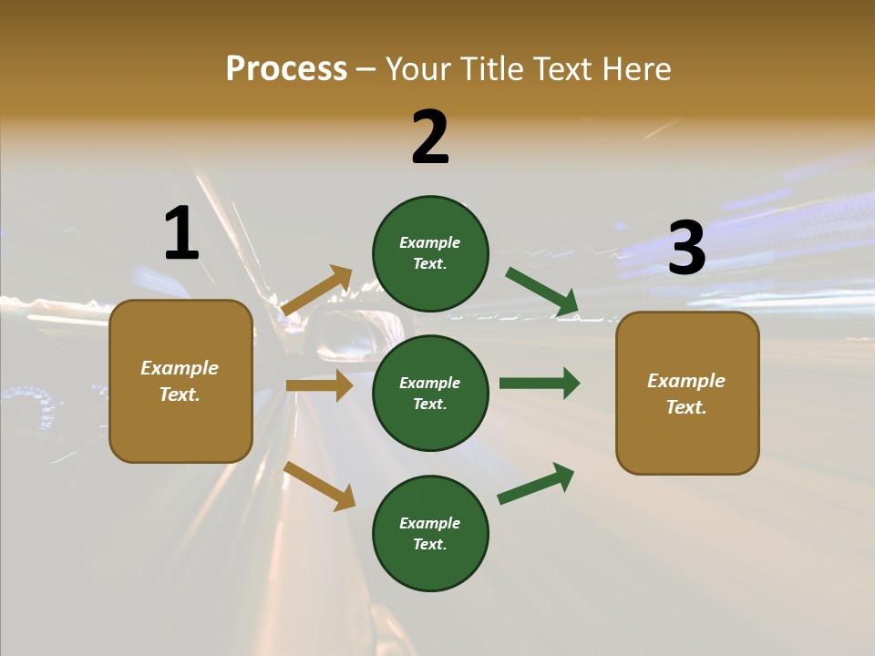 Background Urban Traffic PowerPoint Template