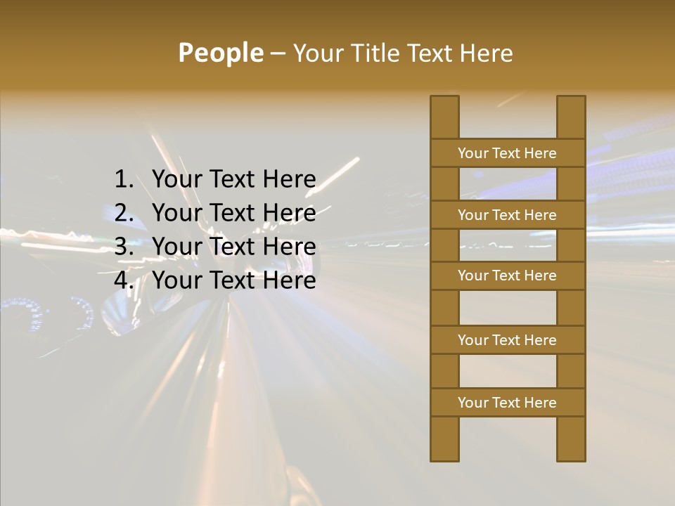 Background Urban Traffic PowerPoint Template