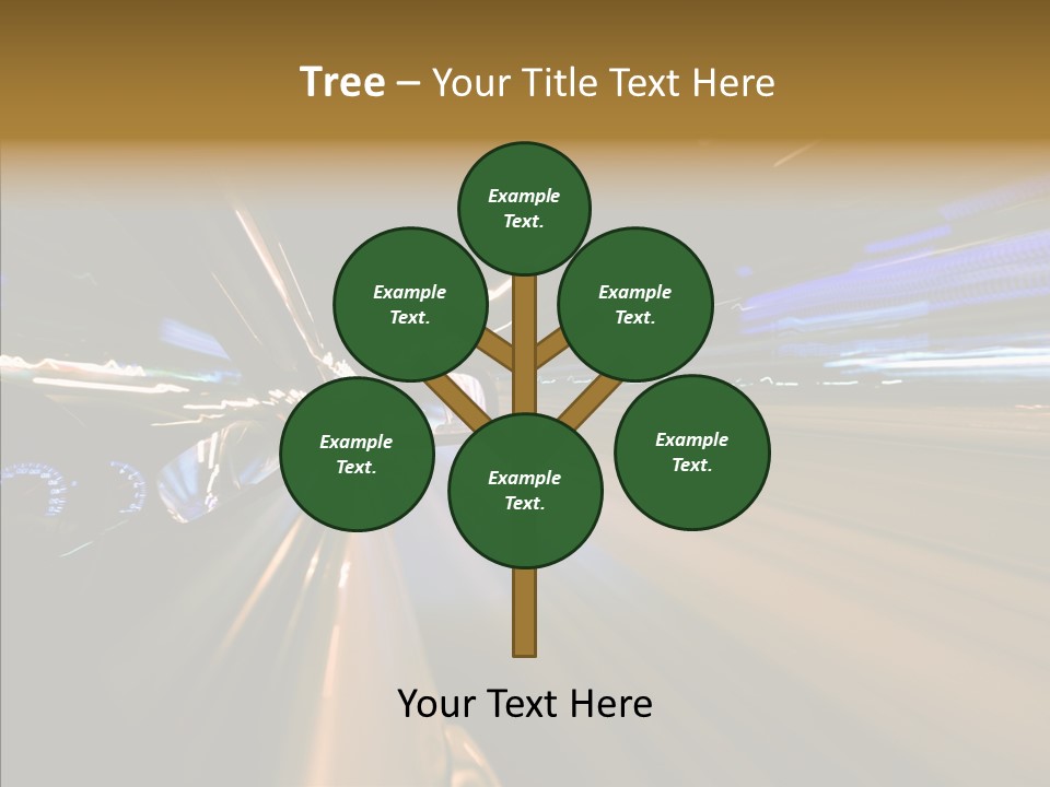 Background Urban Traffic PowerPoint Template