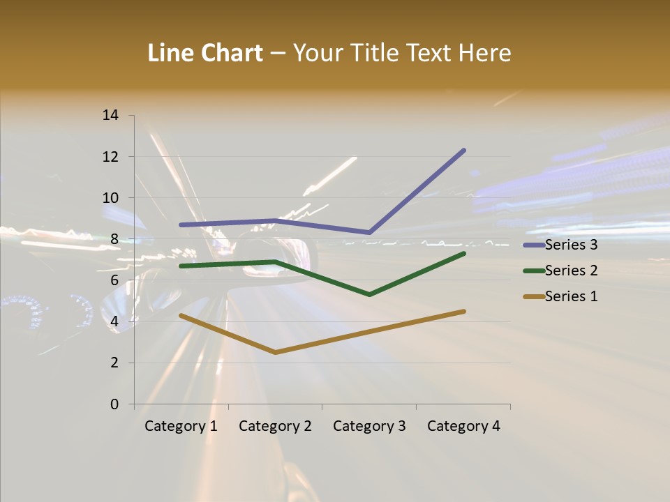 Background Urban Traffic PowerPoint Template
