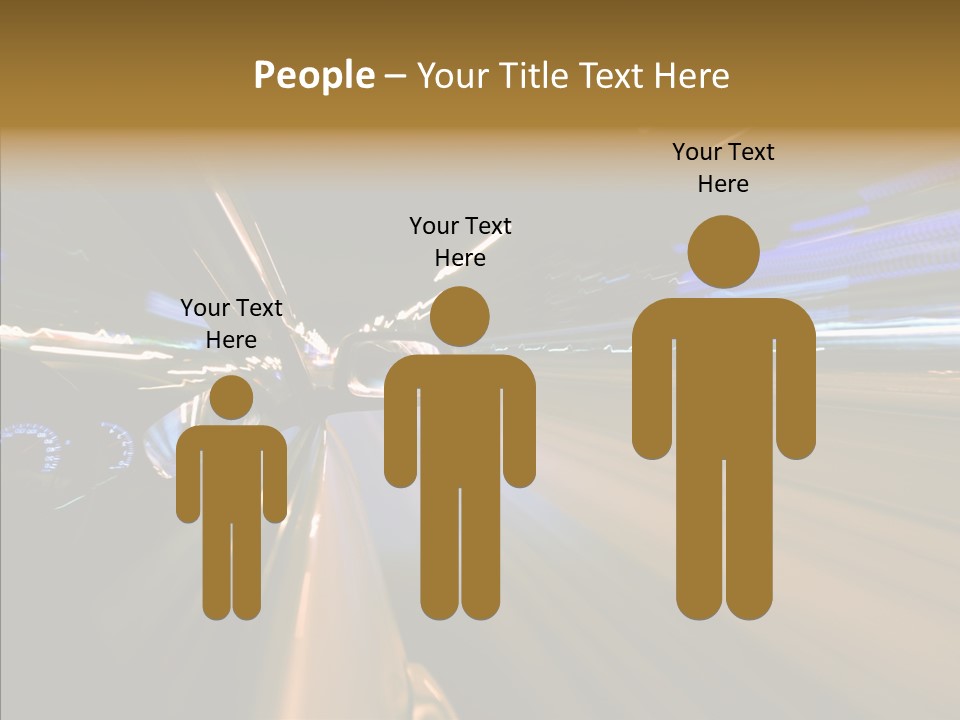 Background Urban Traffic PowerPoint Template