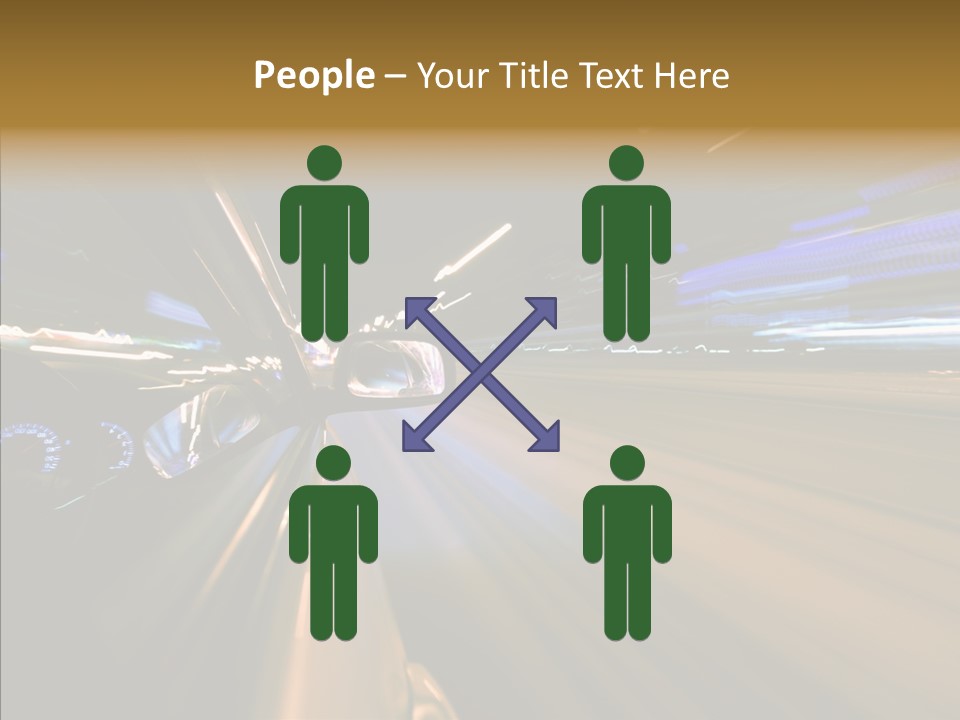 Background Urban Traffic PowerPoint Template