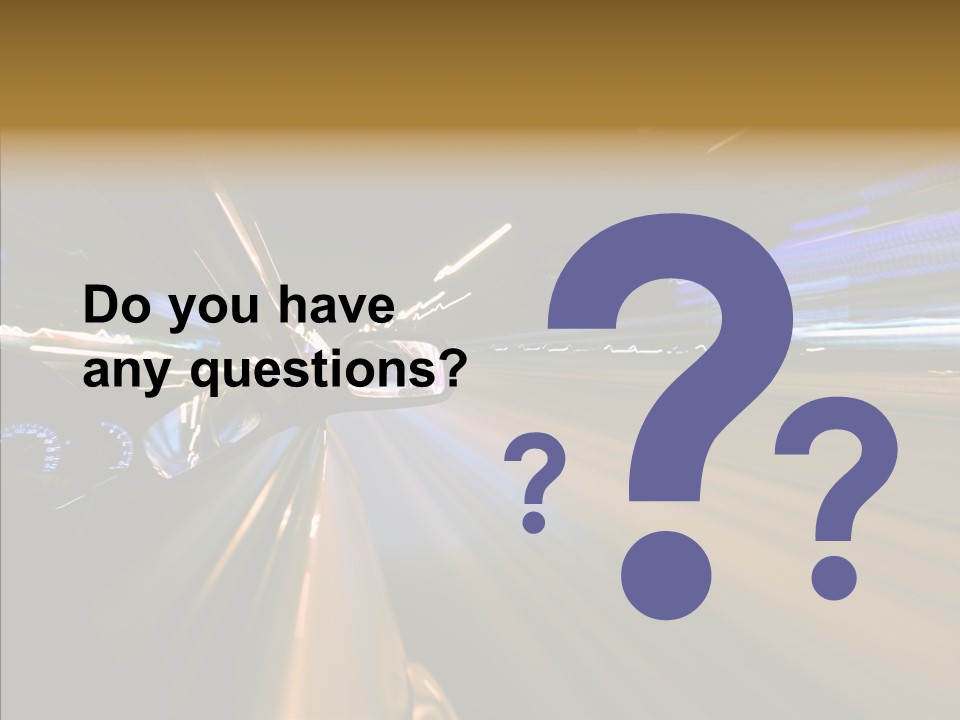 Background Urban Traffic PowerPoint Template