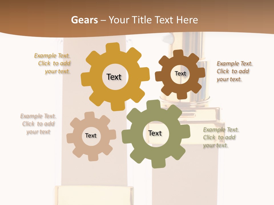 Fashion Face Cosmetology PowerPoint Template