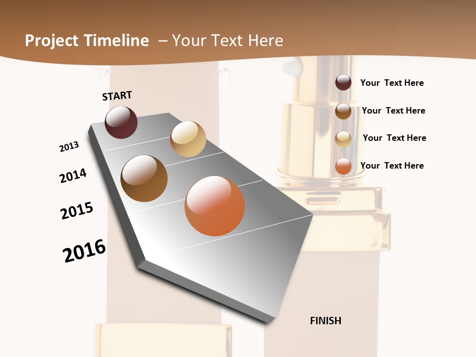 Fashion Face Cosmetology PowerPoint Template