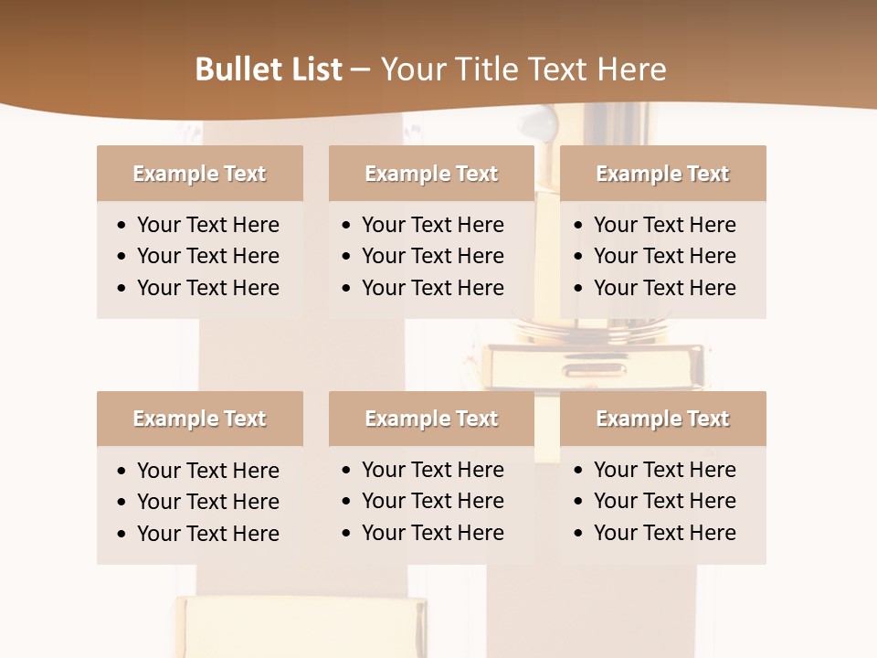 Fashion Face Cosmetology PowerPoint Template