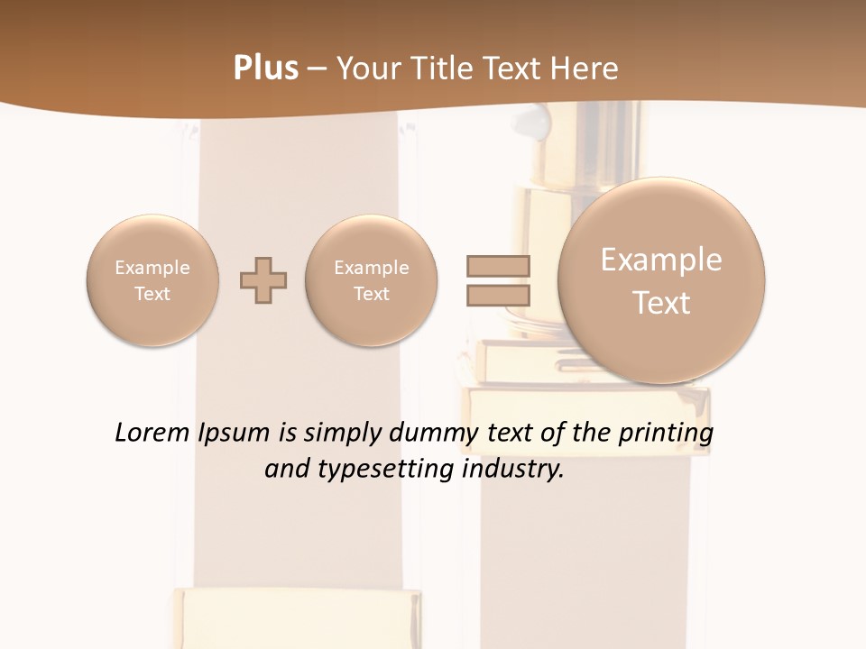 Fashion Face Cosmetology PowerPoint Template