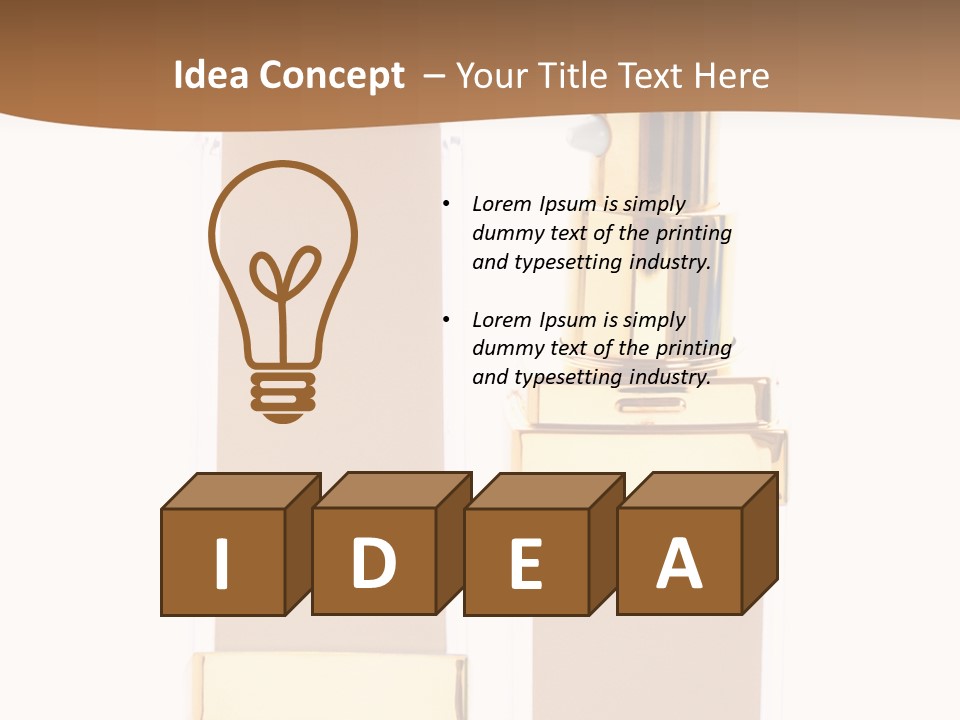 Fashion Face Cosmetology PowerPoint Template