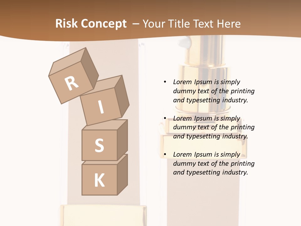 Fashion Face Cosmetology PowerPoint Template