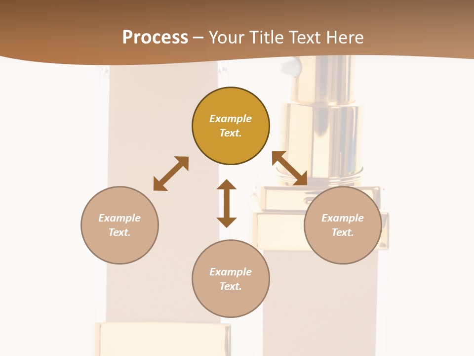 Fashion Face Cosmetology PowerPoint Template