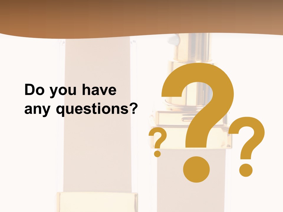 Fashion Face Cosmetology PowerPoint Template