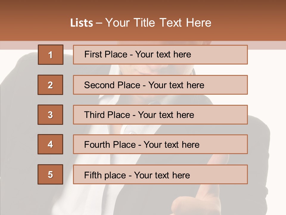 Thumb Successful Appearance PowerPoint Template