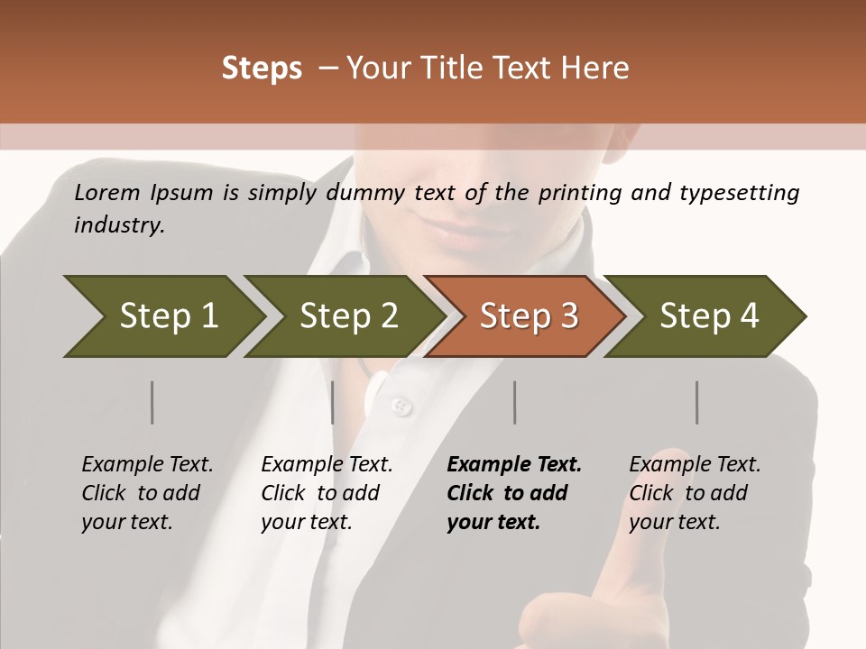 Thumb Successful Appearance PowerPoint Template