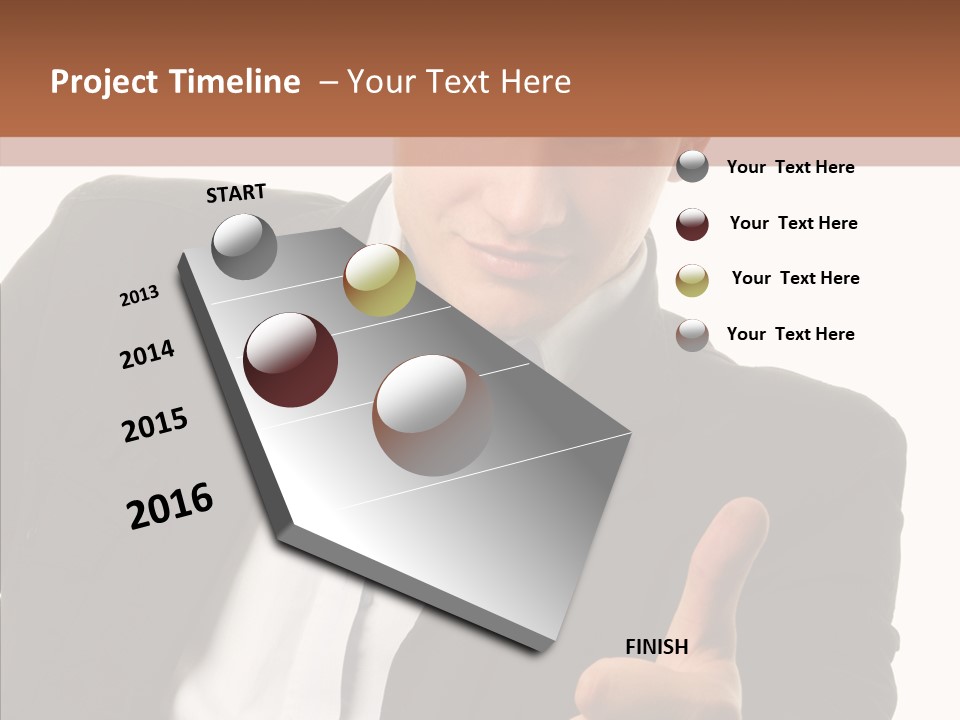 Thumb Successful Appearance PowerPoint Template
