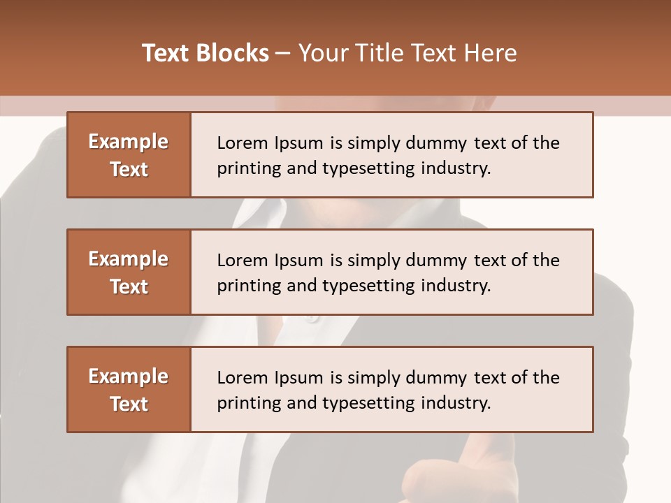 Thumb Successful Appearance PowerPoint Template