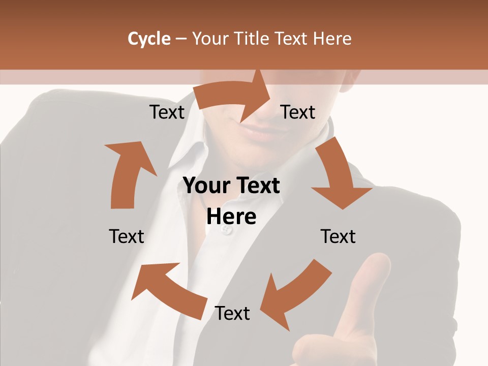 Thumb Successful Appearance PowerPoint Template