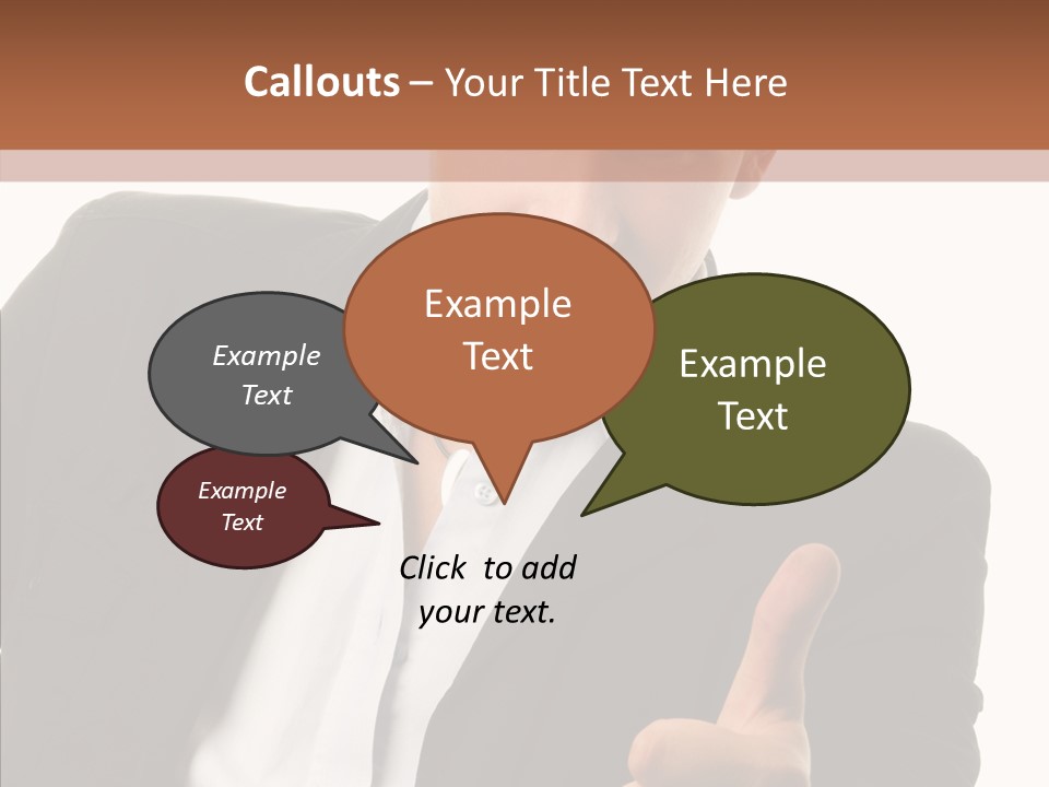 Thumb Successful Appearance PowerPoint Template
