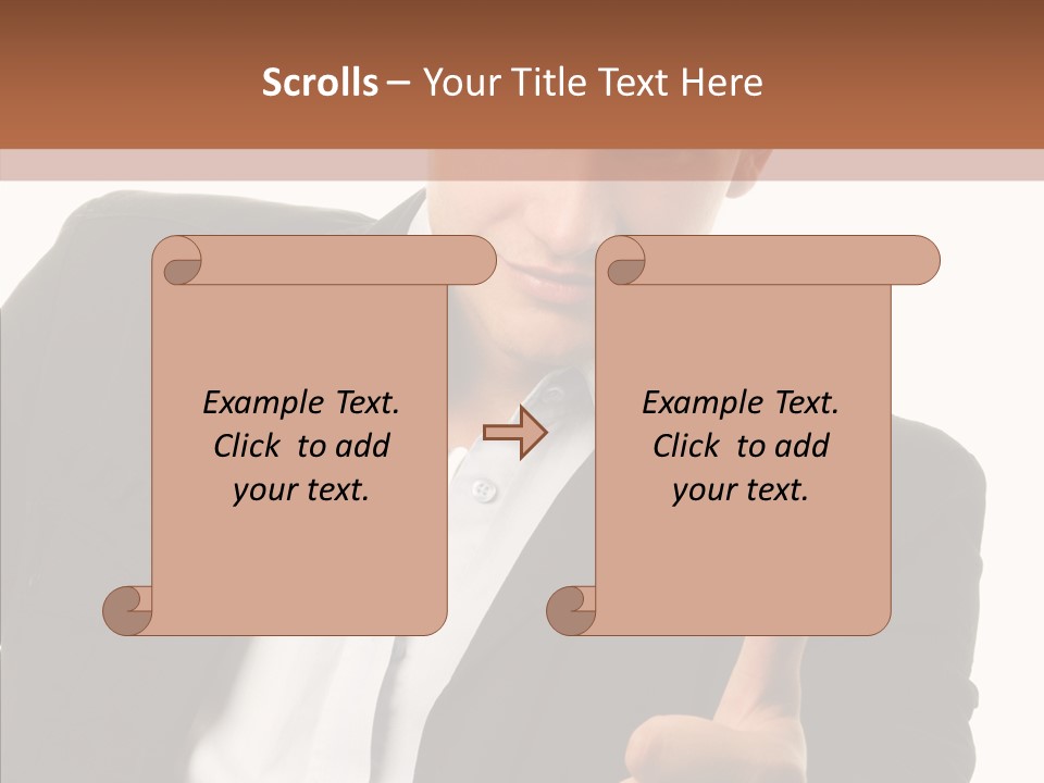 Thumb Successful Appearance PowerPoint Template