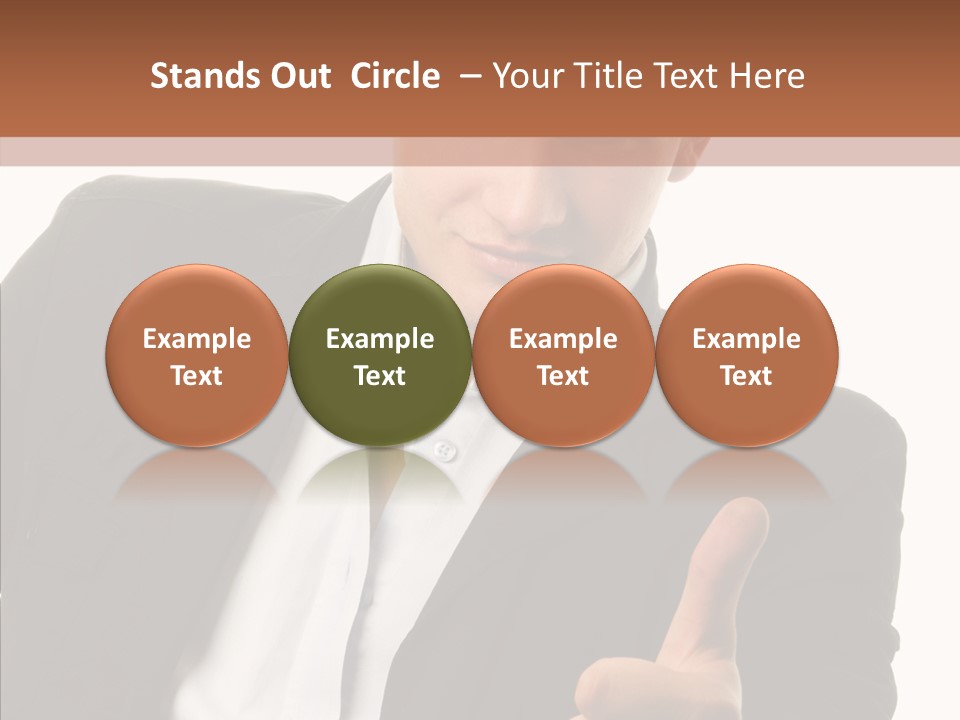 Thumb Successful Appearance PowerPoint Template