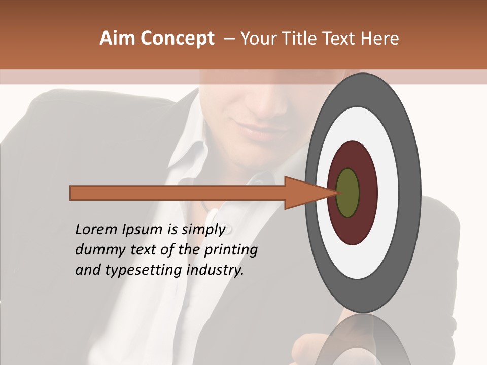 Thumb Successful Appearance PowerPoint Template