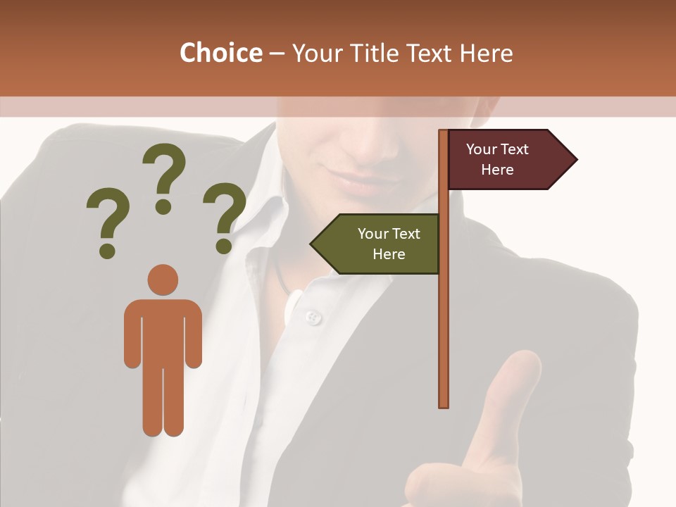 Thumb Successful Appearance PowerPoint Template