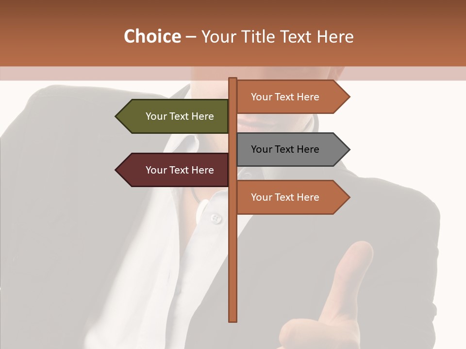 Thumb Successful Appearance PowerPoint Template
