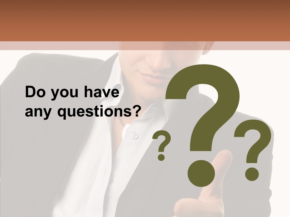 Thumb Successful Appearance PowerPoint Template