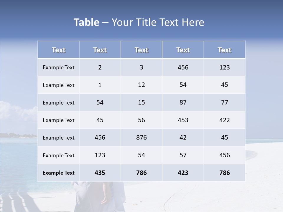 Sky Villa Natural PowerPoint Template