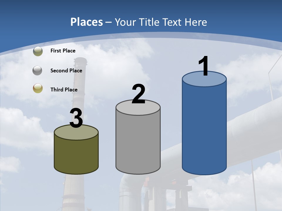 Carbon Cloud Reactor PowerPoint Template