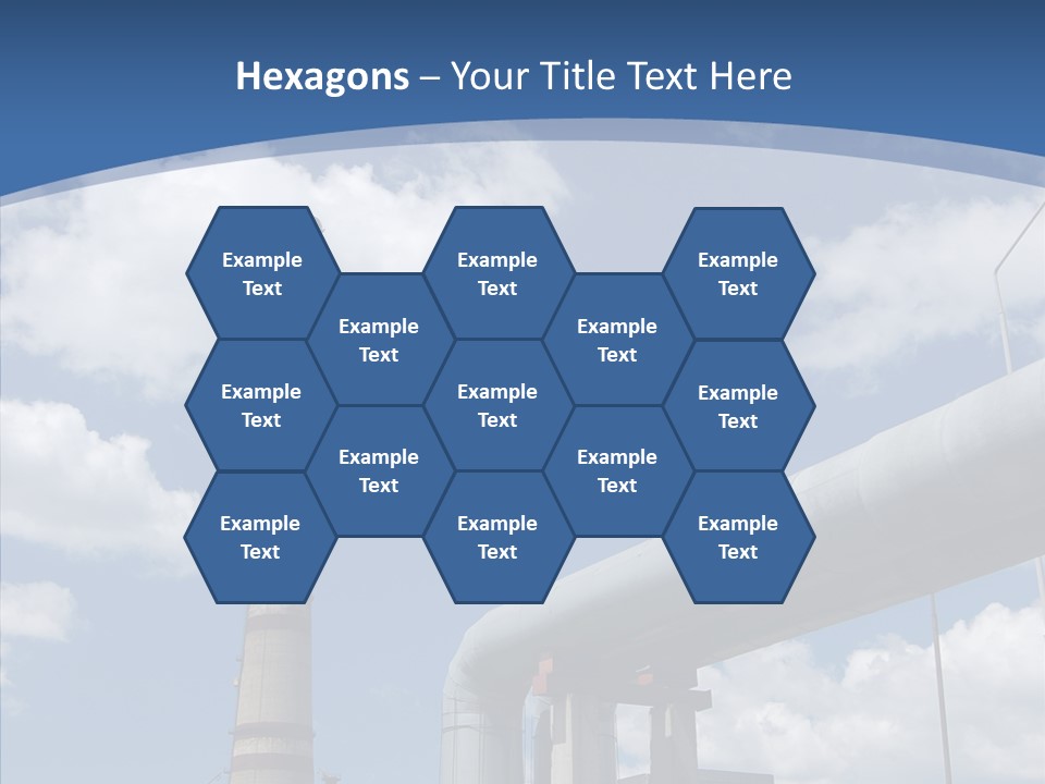 Carbon Cloud Reactor PowerPoint Template