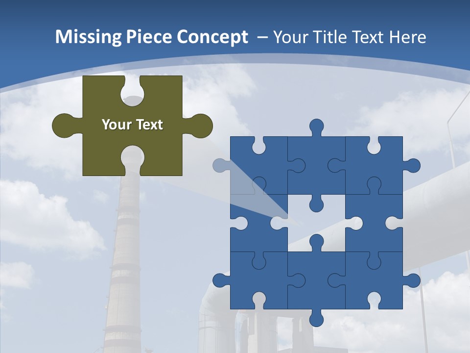 Carbon Cloud Reactor PowerPoint Template