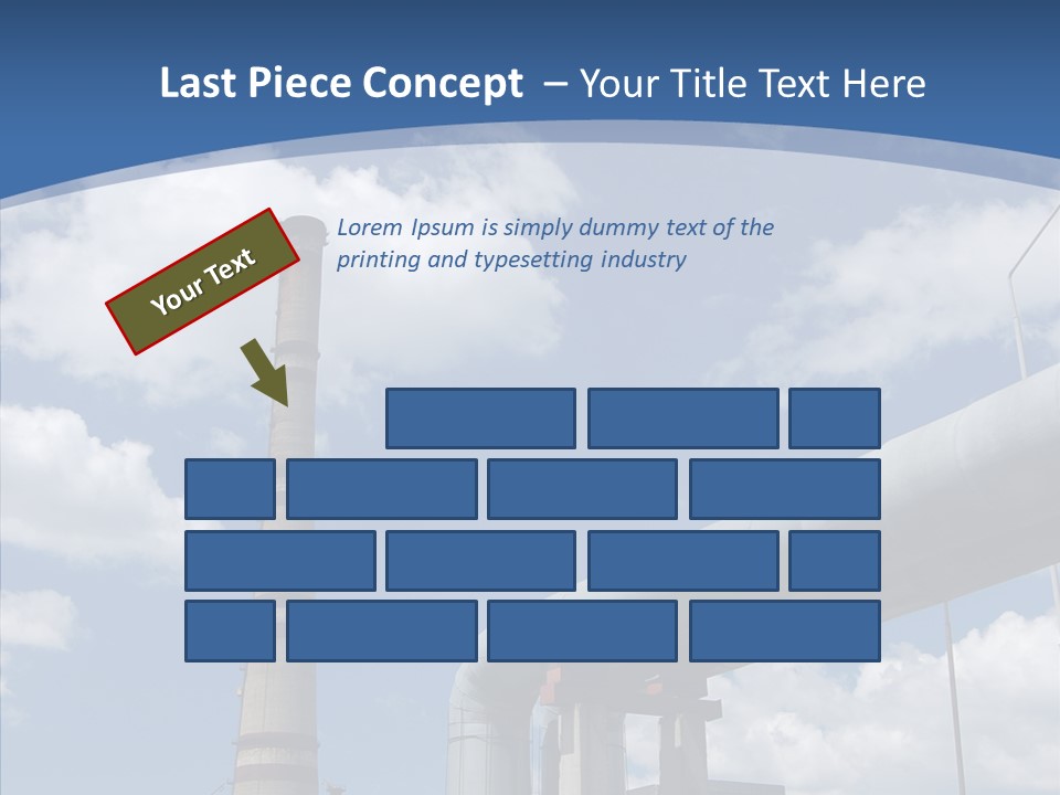 Carbon Cloud Reactor PowerPoint Template