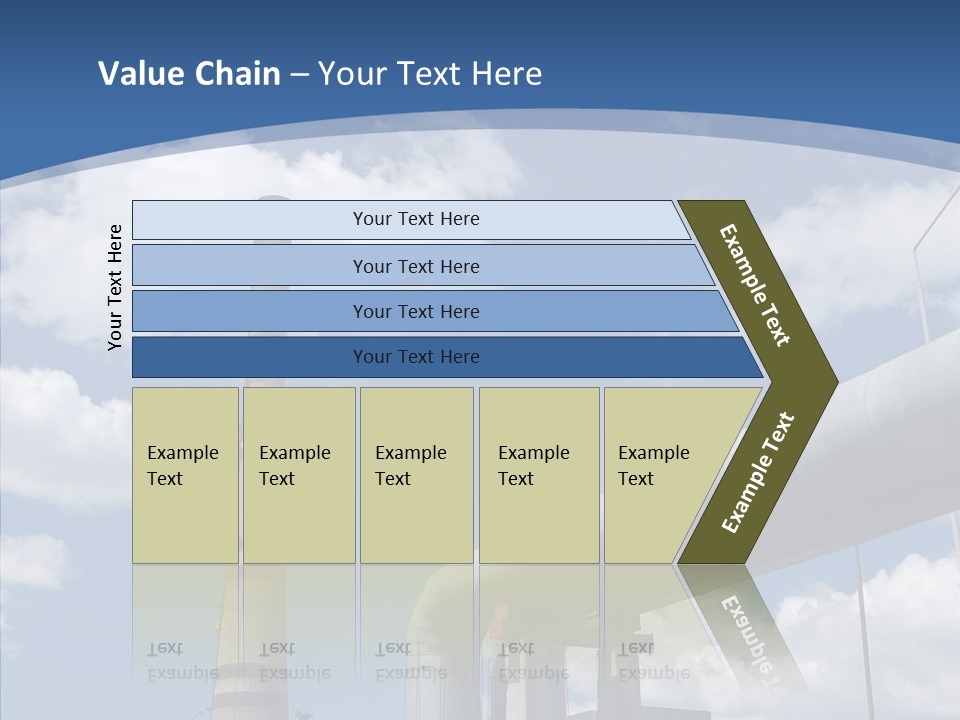 Carbon Cloud Reactor PowerPoint Template