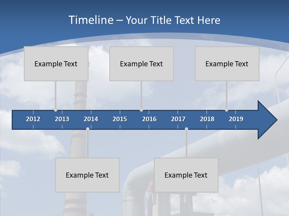 Carbon Cloud Reactor PowerPoint Template