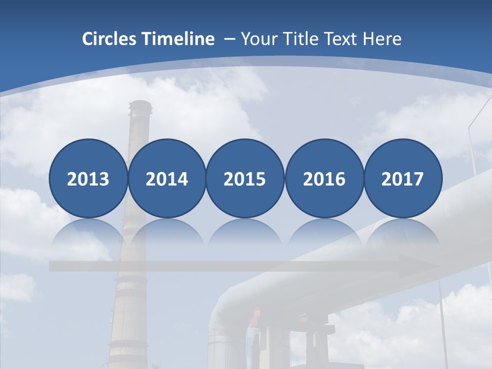 Carbon Cloud Reactor PowerPoint Template