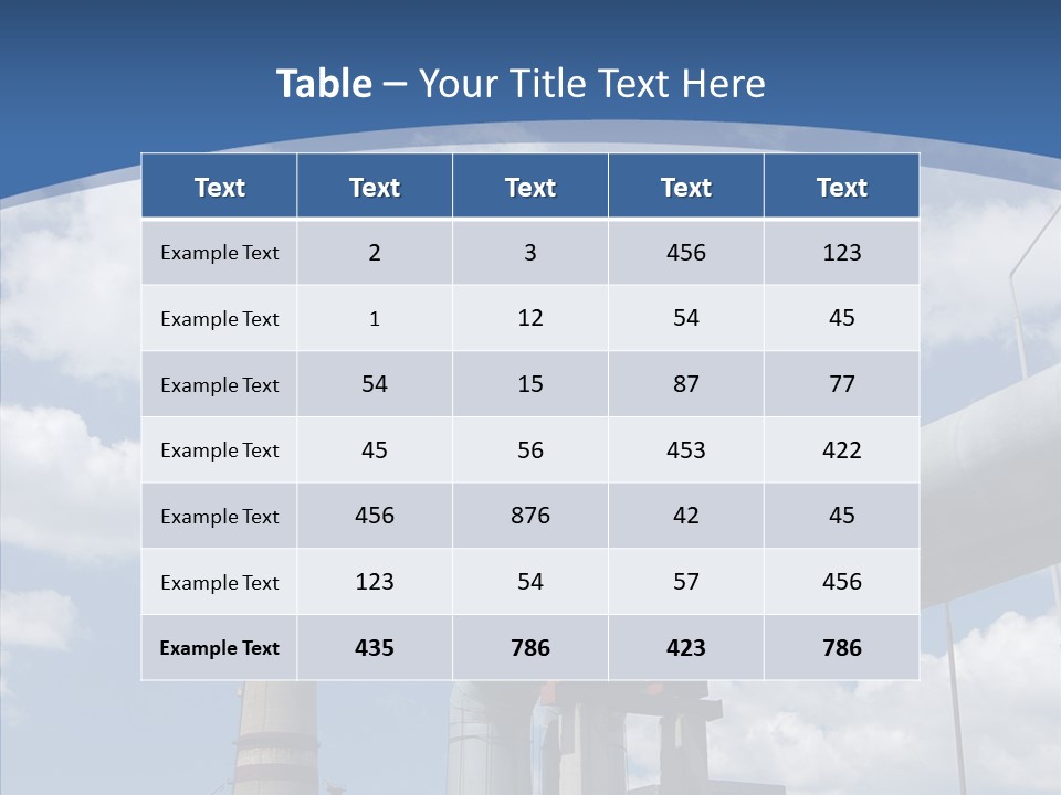 Carbon Cloud Reactor PowerPoint Template