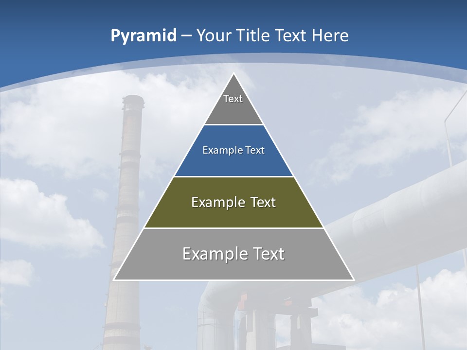 Carbon Cloud Reactor PowerPoint Template