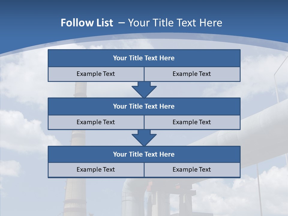 Carbon Cloud Reactor PowerPoint Template
