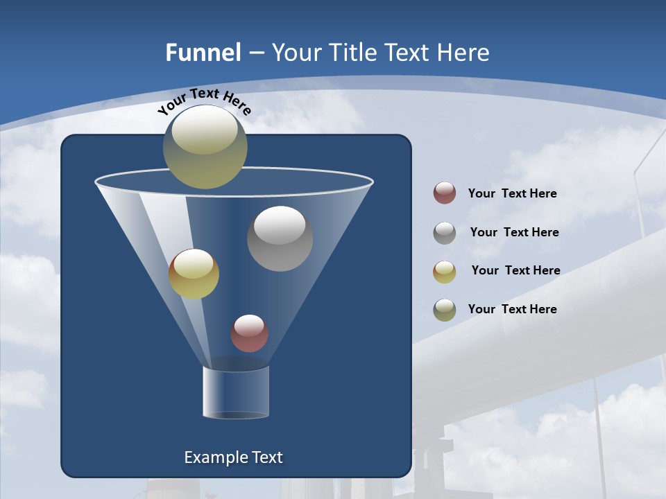 Carbon Cloud Reactor PowerPoint Template