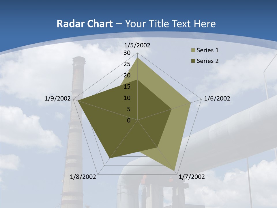 Carbon Cloud Reactor PowerPoint Template