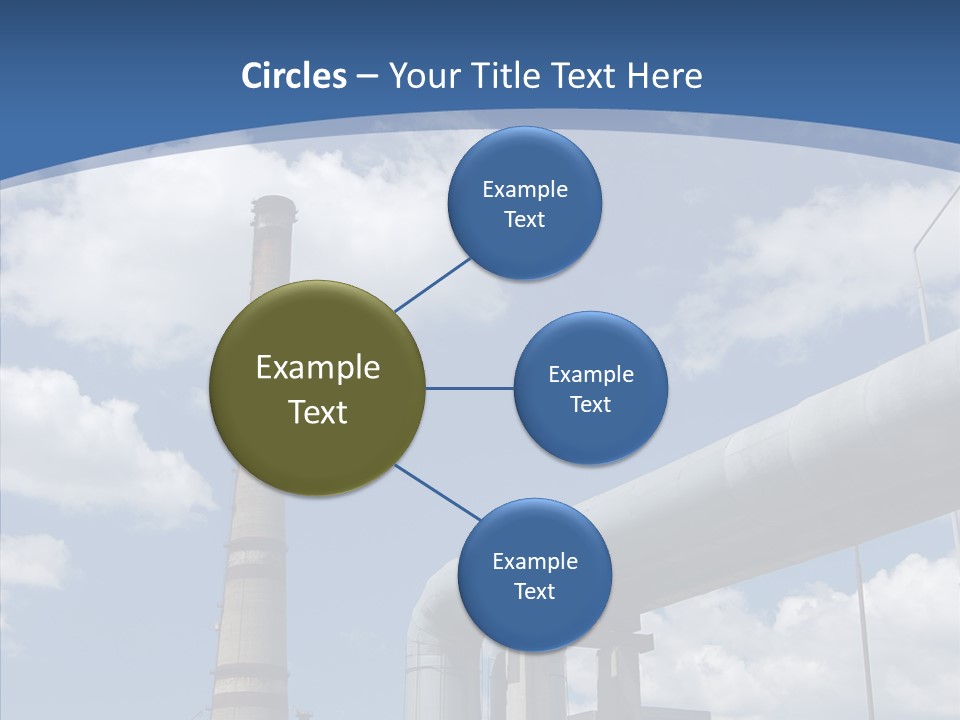Carbon Cloud Reactor PowerPoint Template