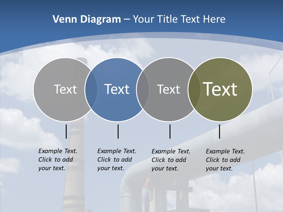 Carbon Cloud Reactor PowerPoint Template