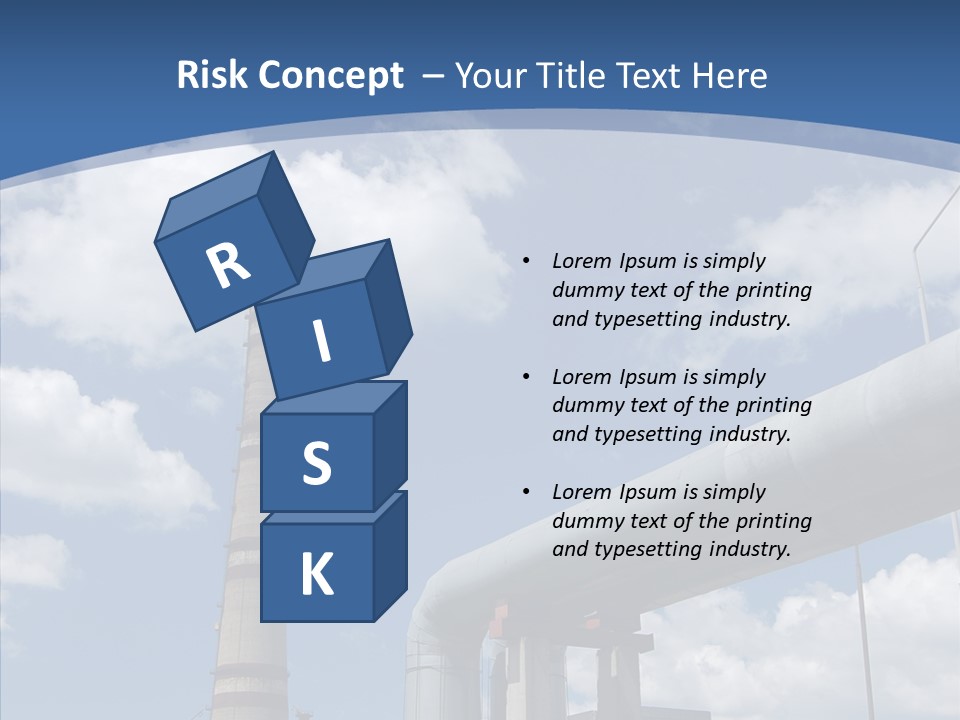 Carbon Cloud Reactor PowerPoint Template