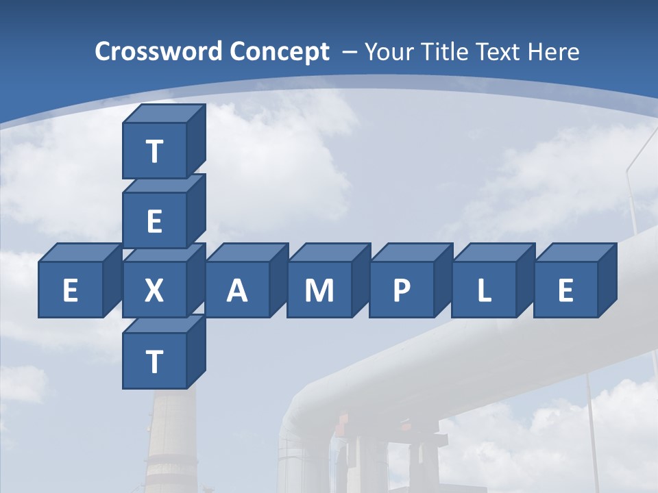 Carbon Cloud Reactor PowerPoint Template